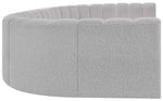 Arc - Boucle Fabric 8 Piece Modular Sofa