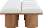 Pavilion - 10 Piece Modular Bench With Brown Base