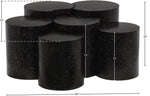 Dimple - 20" 6 Piece Modular Coffee Table - Terazzo Finish