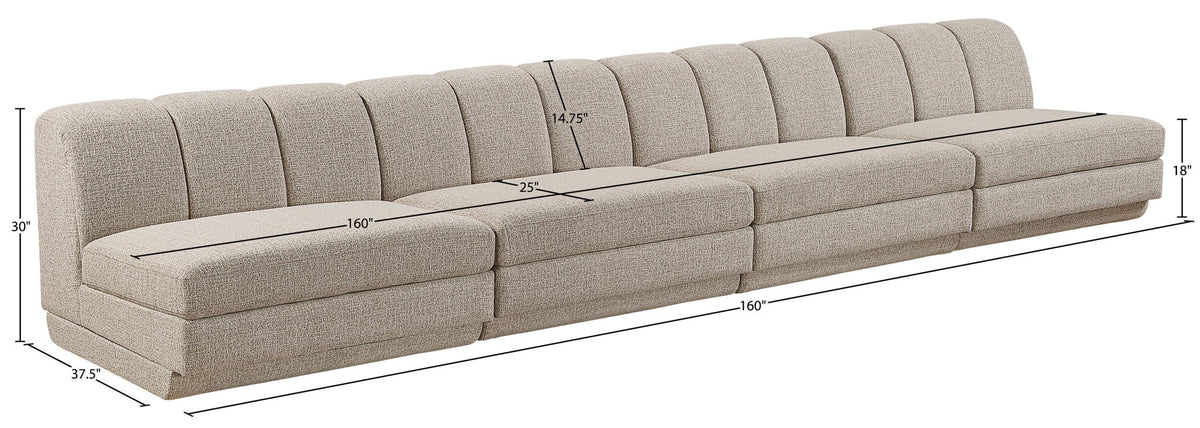 Modari - Sectional - Beige