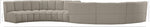 Infinity - 6 Piece Boucle Modular Sectional