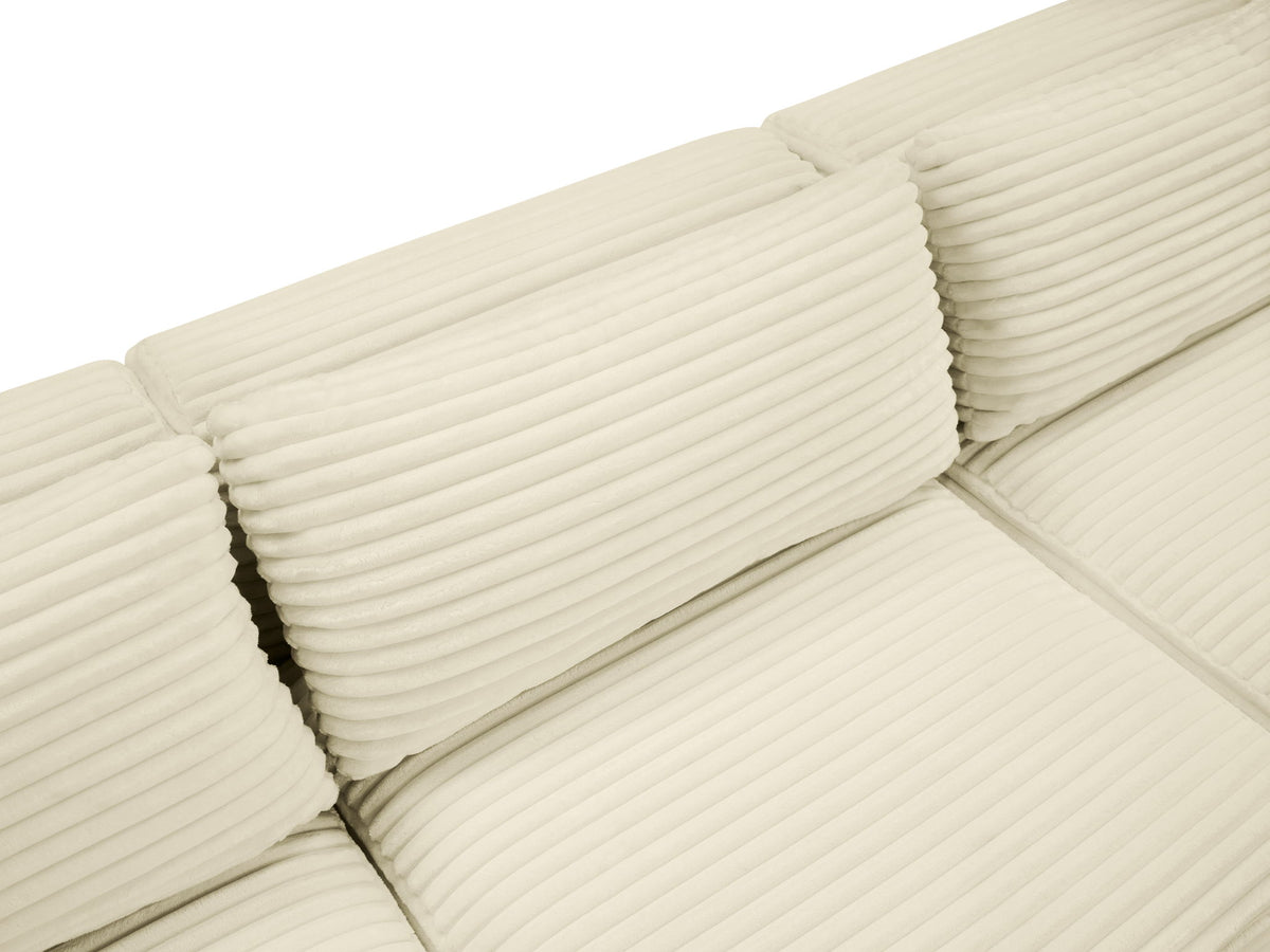 Shaggy - 3 Seat Modular Armless Sofa