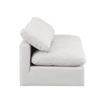 Indulge - Faux Leather 2 Seat Modular Armless Sofa