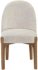 Torino - Upholstered Dining Chair With Brushed Brown Base (Set of 2)