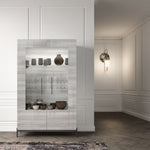 Mia - 2 Door China - White / Gray / Silver