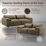 Tanner - 2-Piece Living Room Set (Sofa & Loveseat)