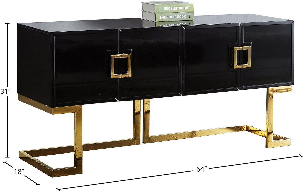 Beth - Sideboard with Gold Legs