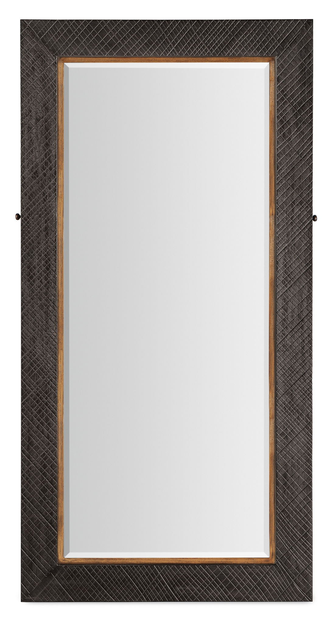 Big Sky - Floor Mirror With Jewelry Storage - Dark Gray