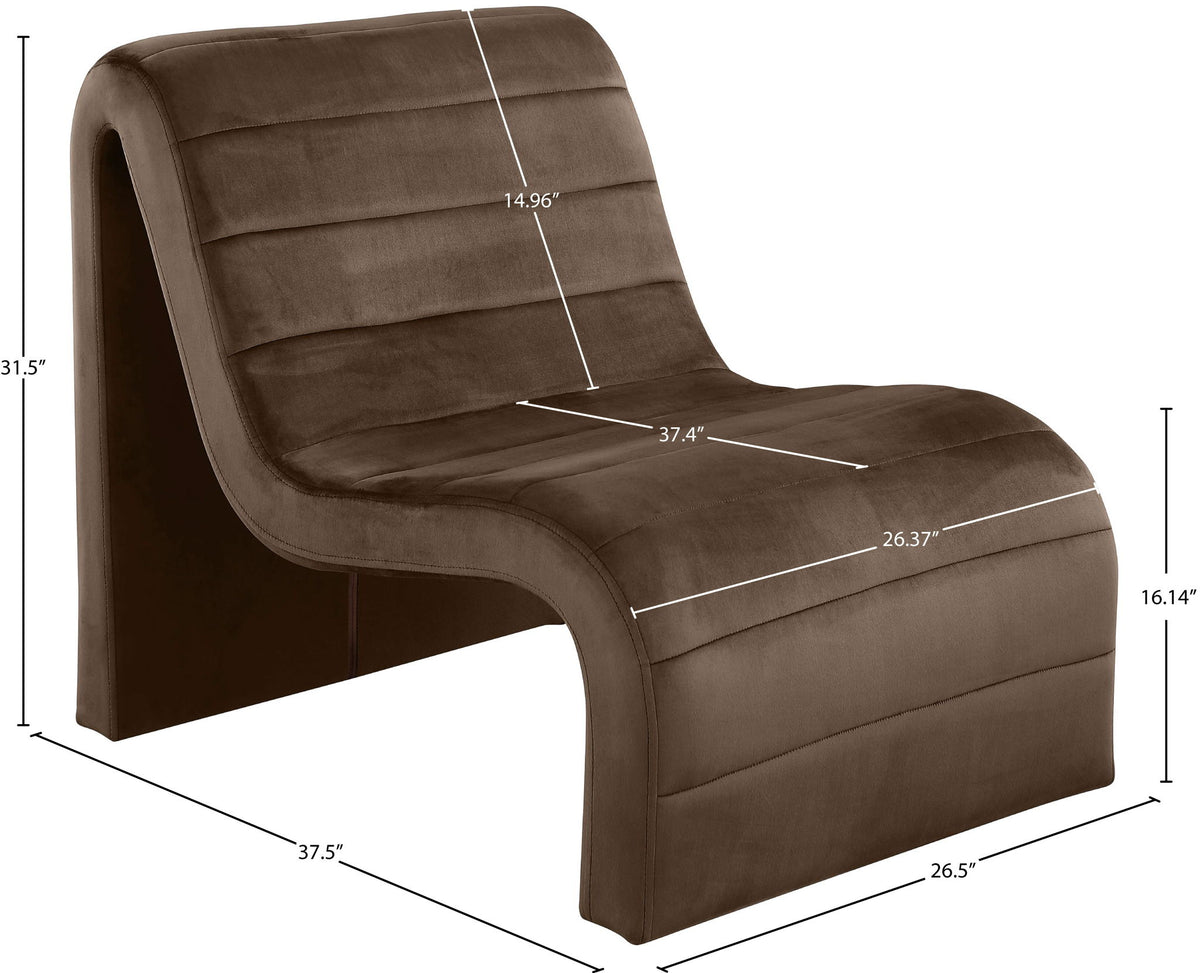 Ivy - Velvet Accent Chair