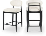 Riccio - Stool - Black Frame