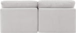 Indulge - Velvet 2 Seat Modular Armless Sofa
