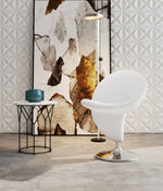 Manhattan Curl - Swivel Lounge Chair