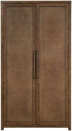 Vana - Solid Wood, Oak Veneer And Stainless Steel Storage Cabinet