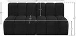 Arc - Boucle Fabric 2 Seats Modular Sofa