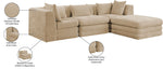 Stellar - 4 Piece Upholstered Modular Sectional