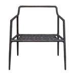 Thayer - Outdoor Upholstered Lounge Chair - Bronze / White