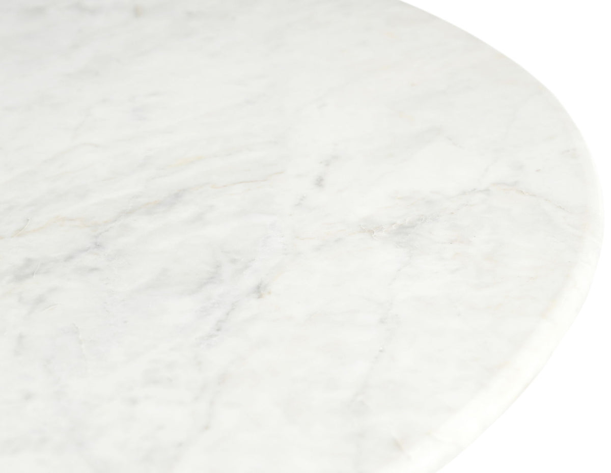 Liona - Marble And Mango Wood Table