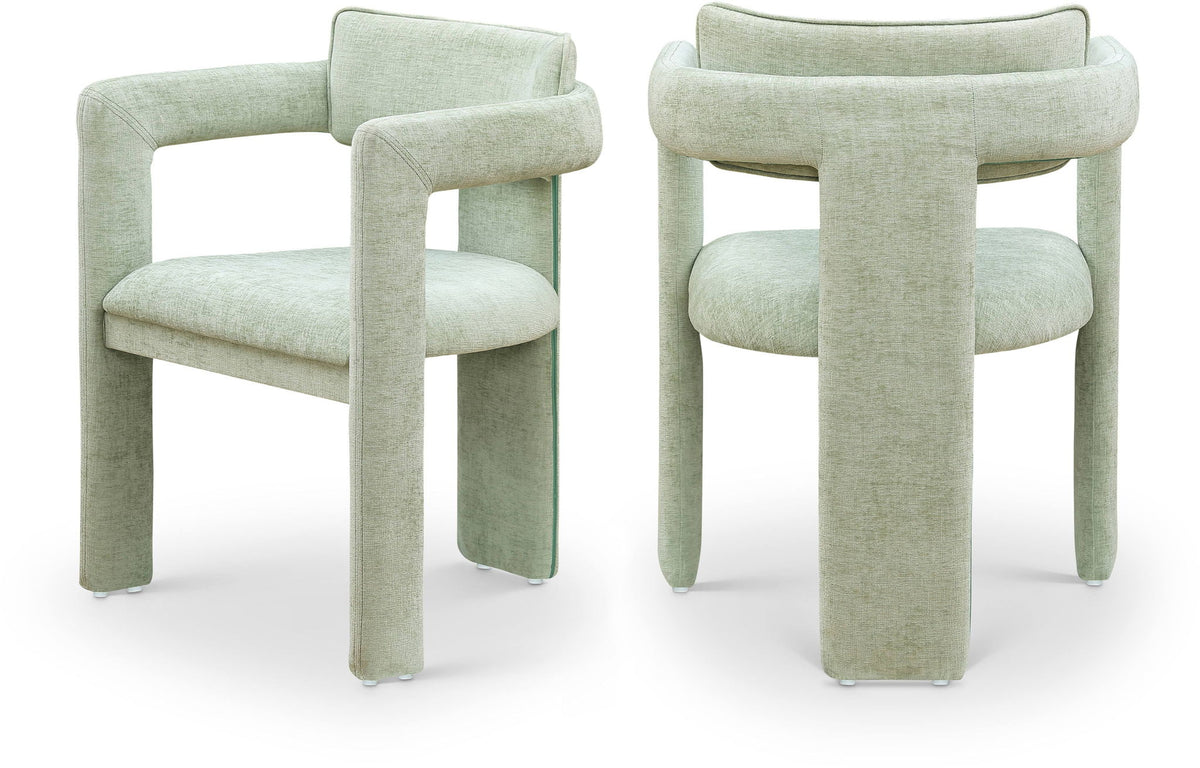 Brenda - Chenille  Dining Chair (Set of 2)