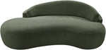 Caspian - Chenille Fabric Upholstered Loveseat