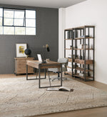 Home Office - Wood Writing Desk - Light Brown