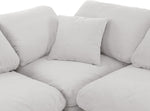 Indulge - Velvet 4 Piece Modular Sectional