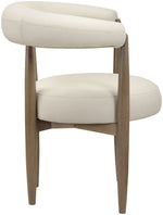 Sable - Vegan Leather Upholstered Dining Chair (Set of 2) - Brown Base