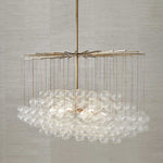 Bubbles - 6 Light Chandelier - Brass
