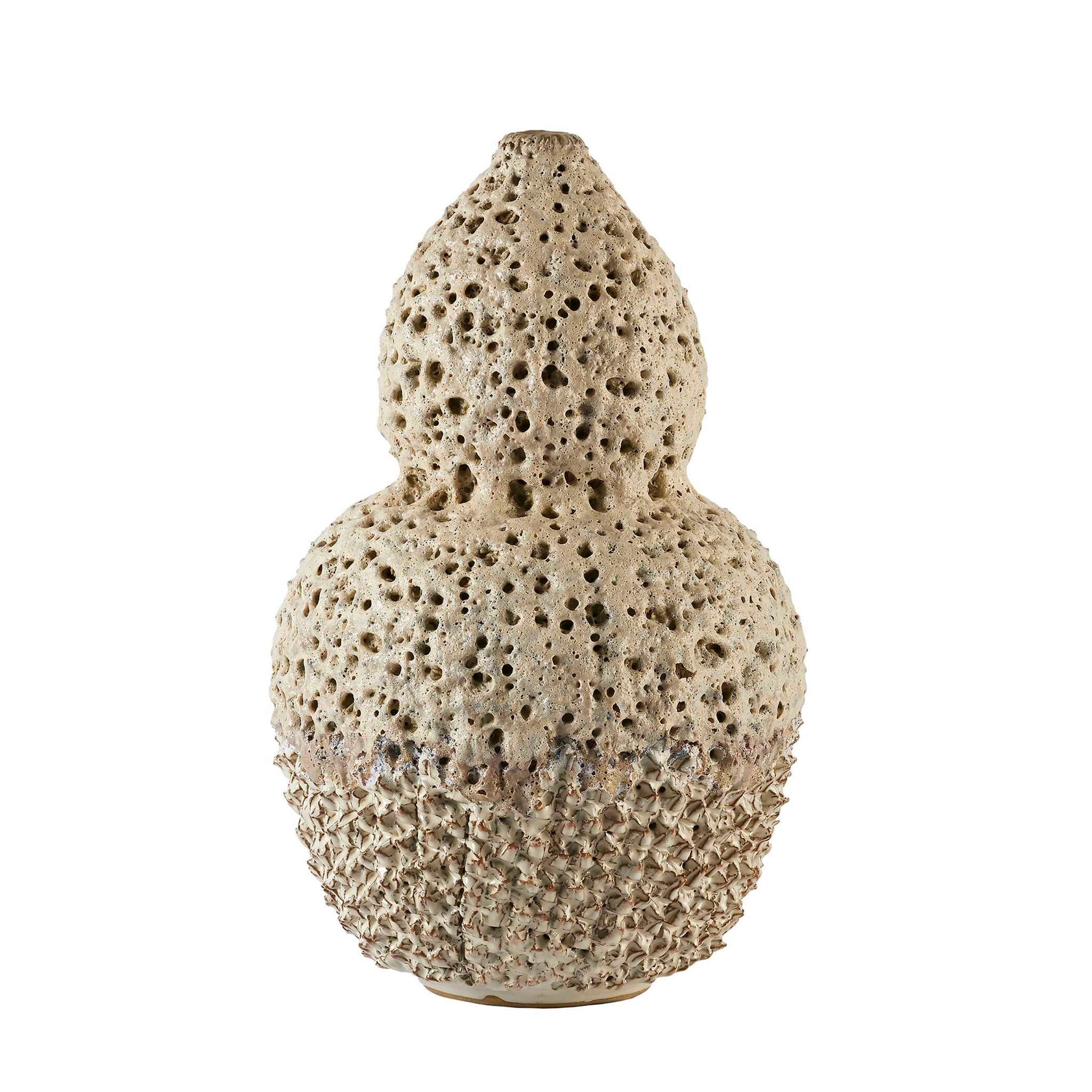 Out Of My Gourd - Vase - Off-White
