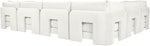 Hammond - Velvet Performance Fabric Upholstered 6 Piece Corner Sectional