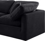 Indulge - Velvet 4 Piece Modular Corner Sectional