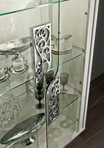 Roma - 2 Door Curio - White