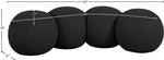 Apollo - Boucle Fabric Bench