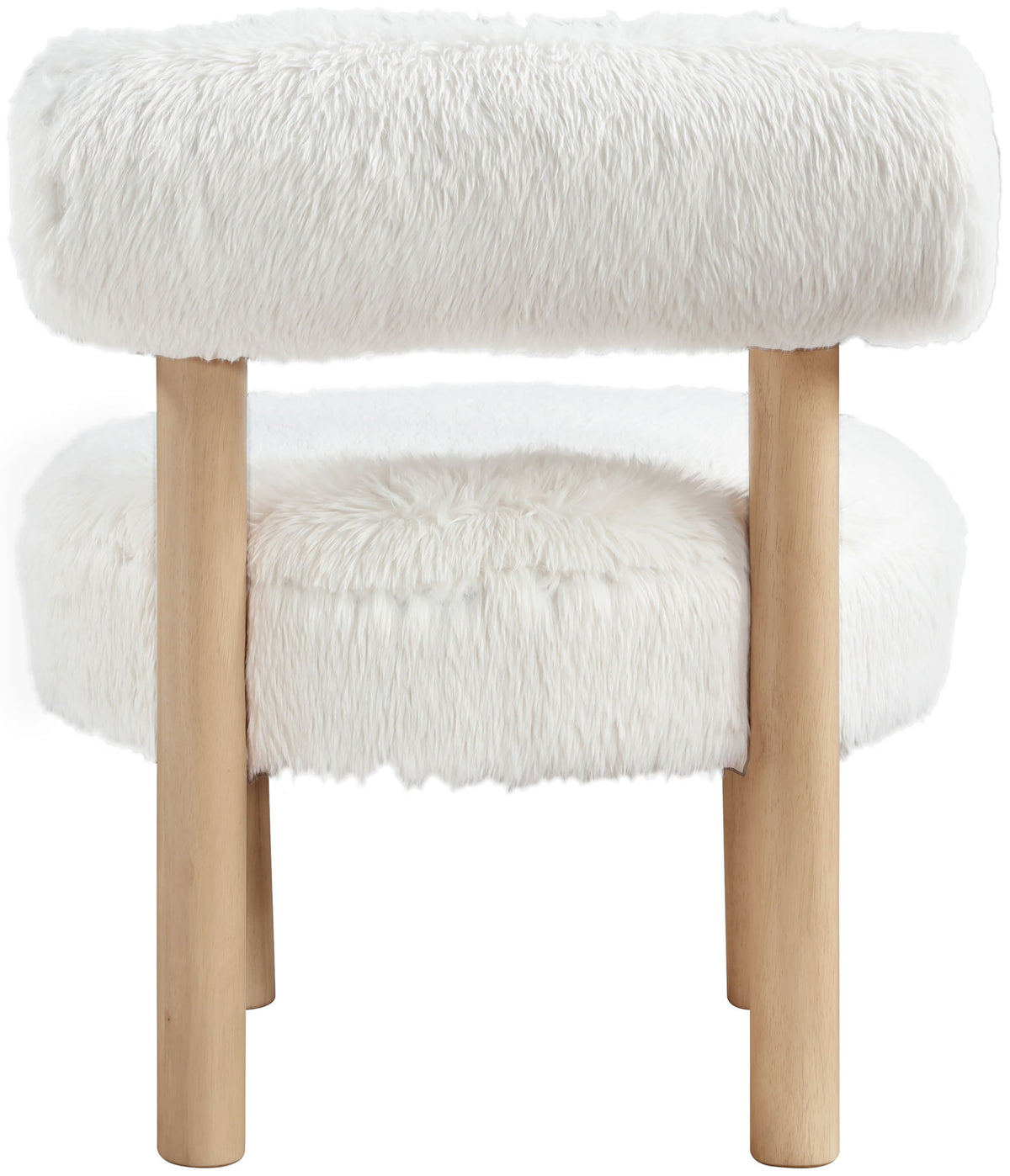 Ambre - Shearling Fabric Accent Chair