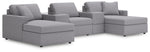 Modmax - U-Shaped Sectional - Granite