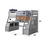 Jason II - Loft Bed
