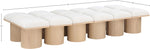 Pavilion - 12 Piece Modular Bench With Natural Base