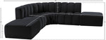Arc - Velvet 6 Piece Corner Modular Sofa