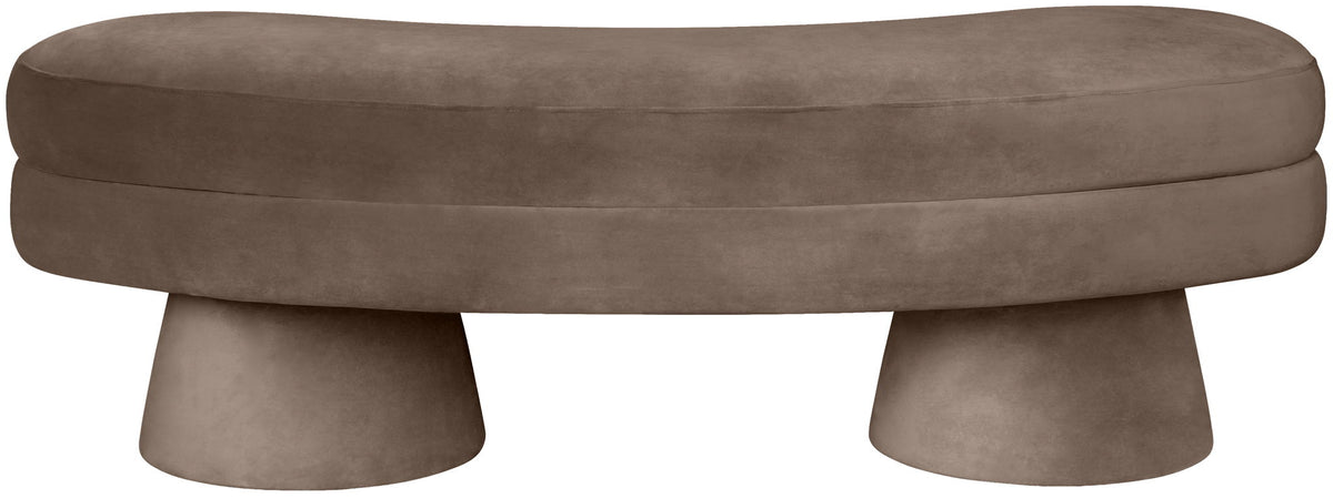 Zenna - Velvet Bench