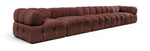 Orin - Fabric Velvet 5 Piece Modular Sofa