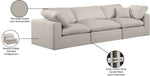 Comfy - Linen Modular Sofa 3 Seats