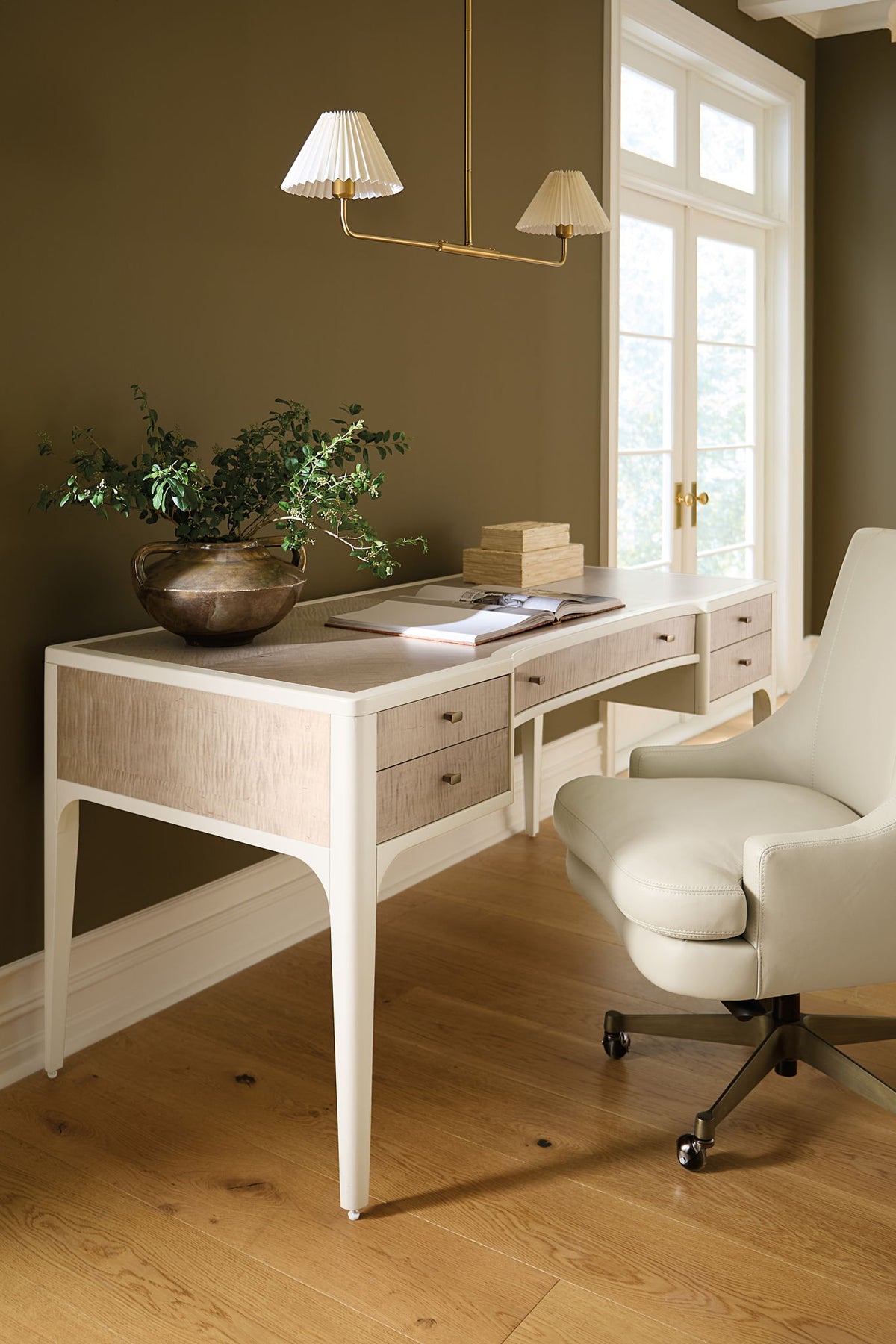 Home Office - Hera Writing Desk - White