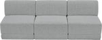 Ollie - 3 Seat Armless Modular Sofa