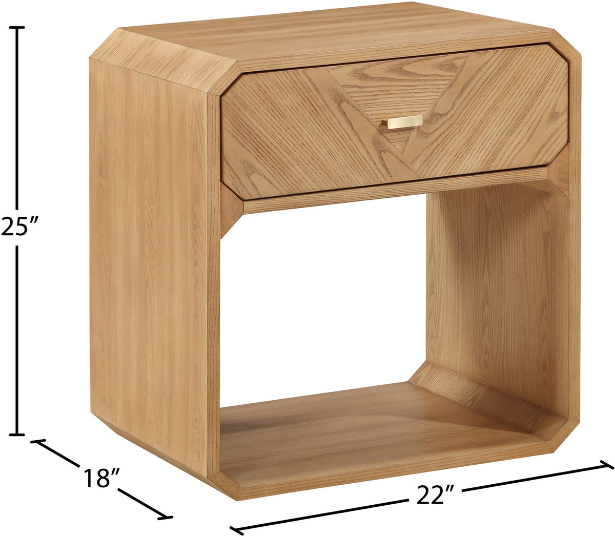Parker - Ash Veneer Nightstand