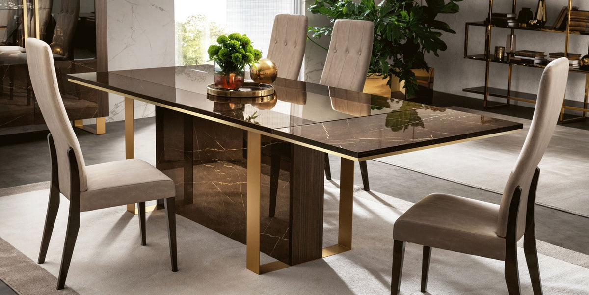 Essenza - Dining Table - Dark Brown