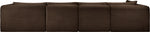 Shaggy - 4 Piece Modular Sectional