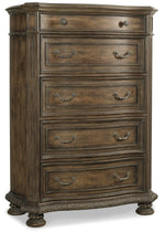 Rhapsody - 5-Drawer Chest - Dark Brown