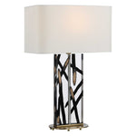 Stick With It - Table Lamp - Black / White
