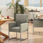 Element - Dining Arm Chair - Steel