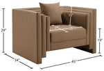 Everett - Vegan Leather Upholstered Chair