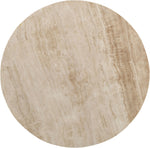 Solstice - Travertine And Mango Wood Table